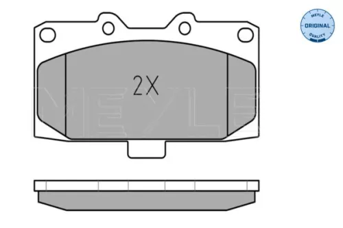 MEYLE Brake Pad Set, disc brake (0252185415/W)