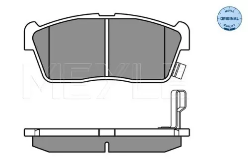 MEYLE Brake Pad Set, disc brake (0252350715)