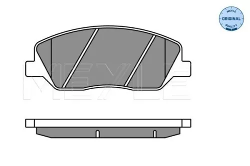 MEYLE Brake Pad Set, disc brake (0252435117/W)