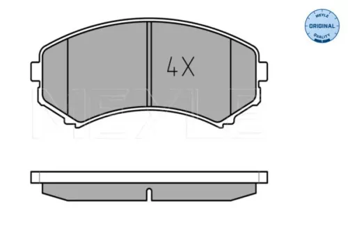 MEYLE Brake Pad Set, disc brake (0252348816/W)