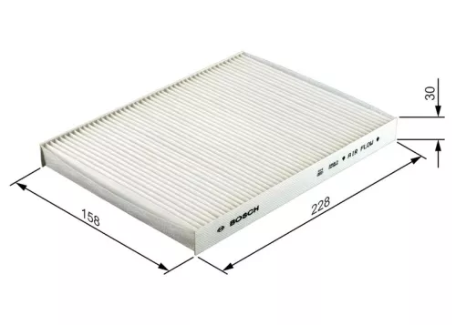 BOSCH Filter, cabin air (1987432039)