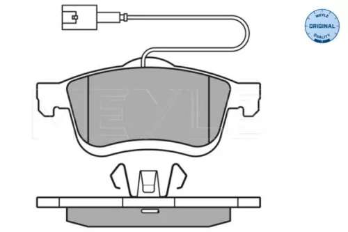 MEYLE Brake Pad Set, disc brake (0252472720/W)