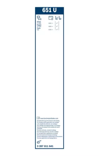 BOSCH Wiper Blade (3397011641)