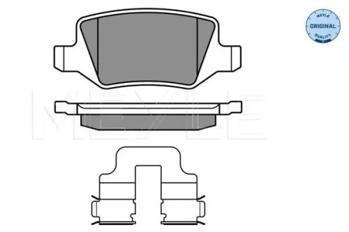 MEYLE Brake Pad Set, disc brake (0252313814)