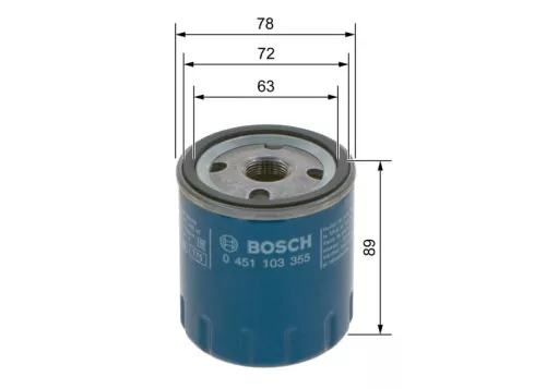 BOSCH Oil Filter (0451103355)
