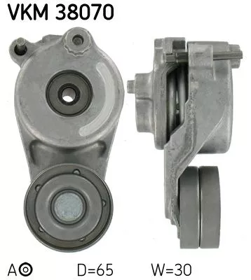 Belt Tensioner, V-ribbed belt