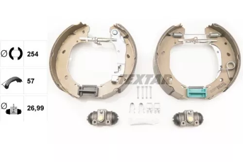 TEXTAR Brake Shoe Set (84060900)