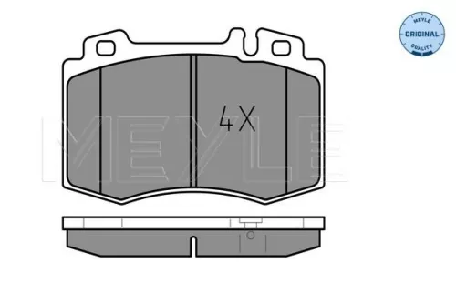 MEYLE Brake Pad Set, disc brake (0252374517)