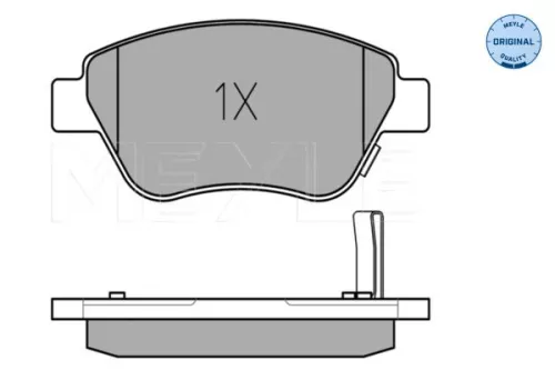 MEYLE Brake Pad Set, disc brake (0252398217/W)