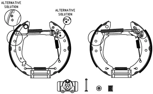 Brake Shoe Set