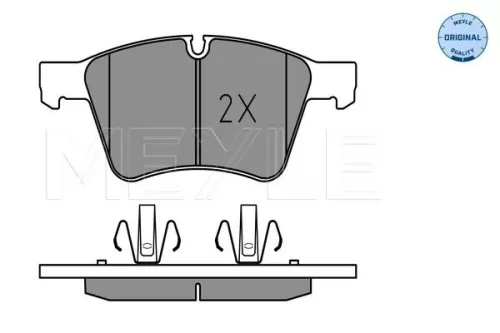 MEYLE Brake Pad Set, disc brake (0252415120)