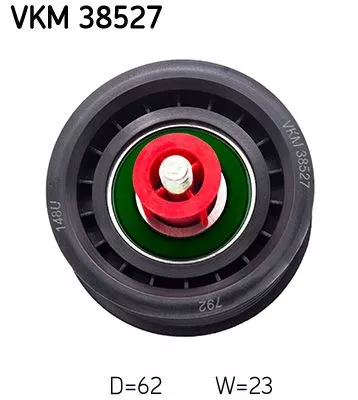 Deflection/Guide Pulley, V-ribbed belt