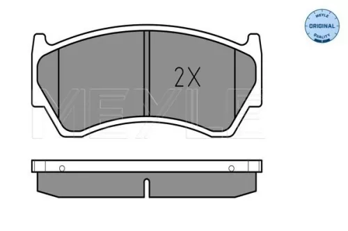 MEYLE Brake Pad Set, disc brake (0252300415/W)