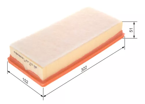 BOSCH Air Filter (1457433596)