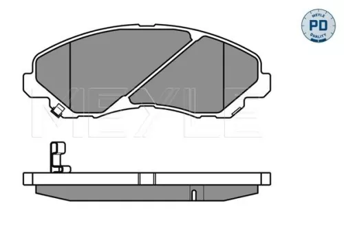 MEYLE Brake Pad Set, disc brake (0252358416/PD)