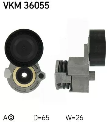 Belt Tensioner, V-ribbed belt