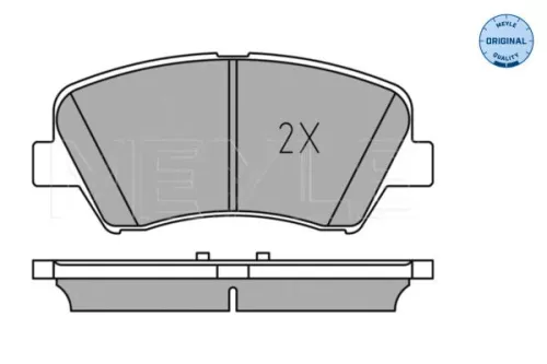 MEYLE Brake Pad Set, disc brake (0252569218)
