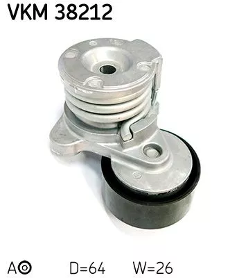 SKF Belt Tensioner, V-ribbed belt (VKM38212)