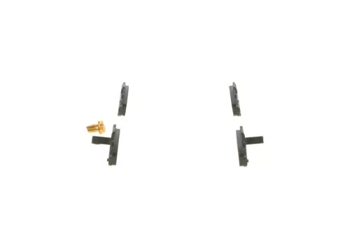 BOSCH Brake Pad Set, disc brake (0986494392)