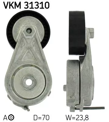 Belt Tensioner, V-ribbed belt