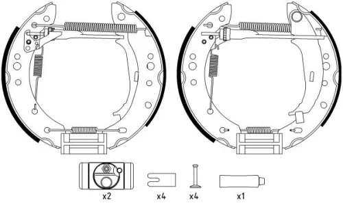 Brake Shoe Set