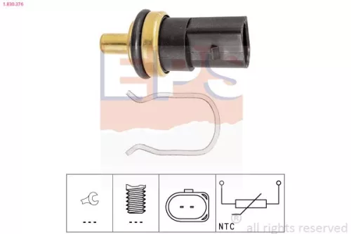 Sensor, coolant temperature