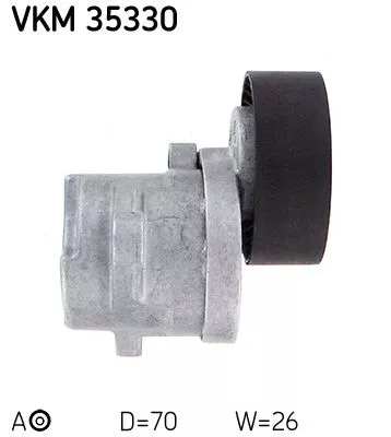 SKF Belt Tensioner, V-ribbed belt (VKM35330)