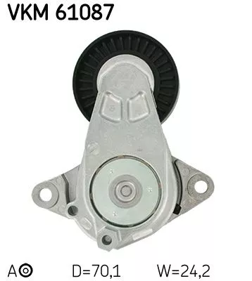 Belt Tensioner, V-ribbed belt