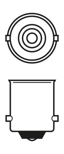 BOSCH Bulb, direction indicator (1987301017)