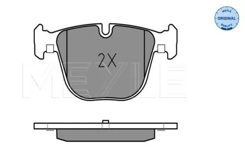 MEYLE Brake Pad Set, disc brake (0252373116)