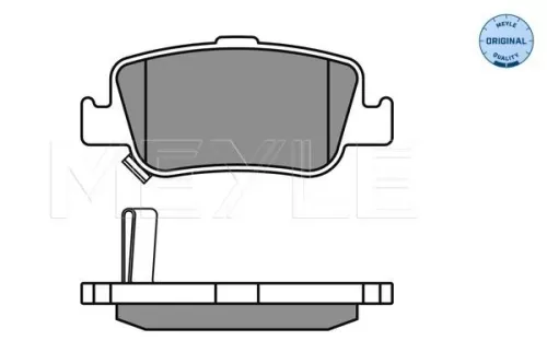 MEYLE Brake Pad Set, disc brake (0252466415/W)