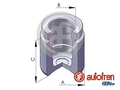 Piston, brake caliper