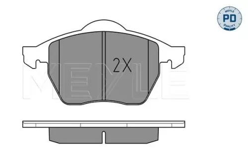 MEYLE Brake Pad Set, disc brake (0252339219/PD)