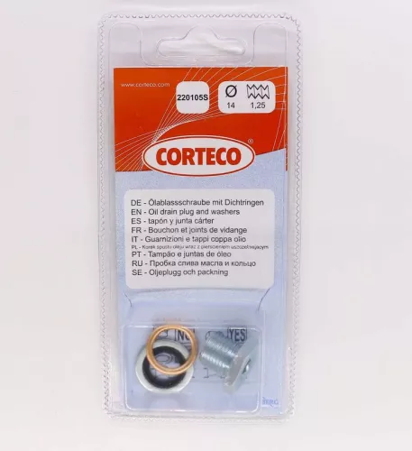 CORTECO Screw Plug, oil sump (220105S)