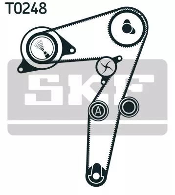 SKF Water Pump & Timing Belt Kit (VKMC02195-2)