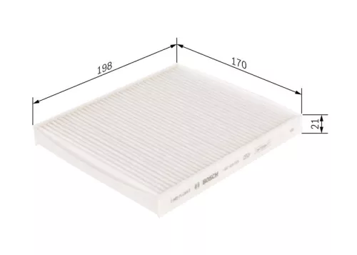 BOSCH Filter, cabin air (1987435065)