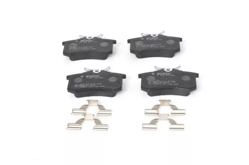 BOSCH Brake Pad Set, disc brake (0986494597)
