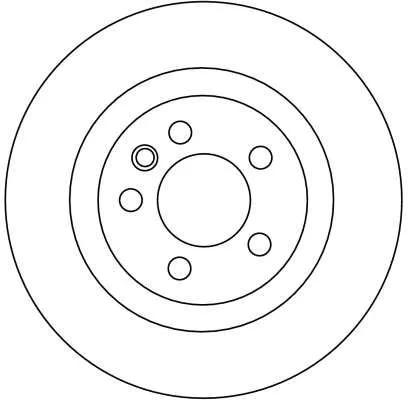 TRW Brake Disc (DF4343S)