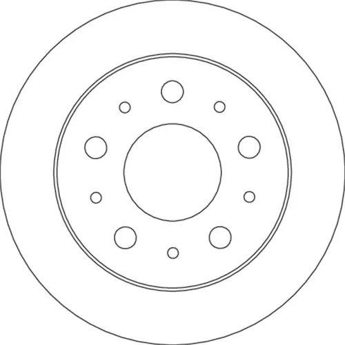 TRW Brake Disc (DF4752)