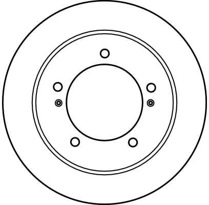 TRW Brake Disc (DF2588)