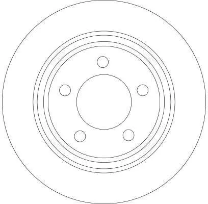 TRW Brake Disc (DF4420)