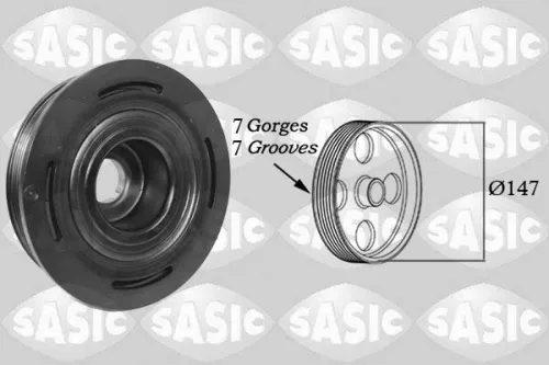 Belt Pulley, crankshaft