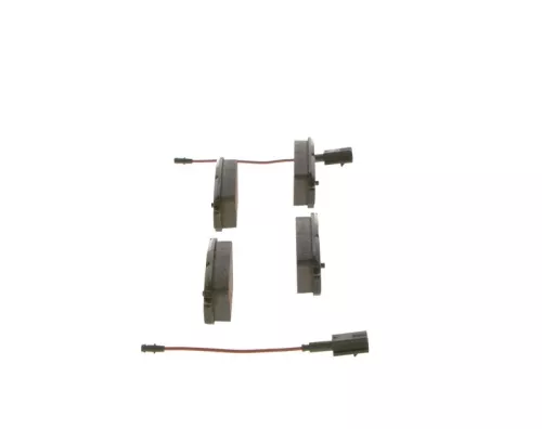 BOSCH Brake Pad Set, disc brake (0986494536)