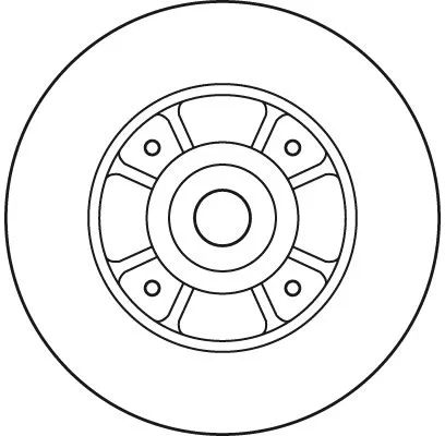 TRW Brake Disc (DF2706BS)