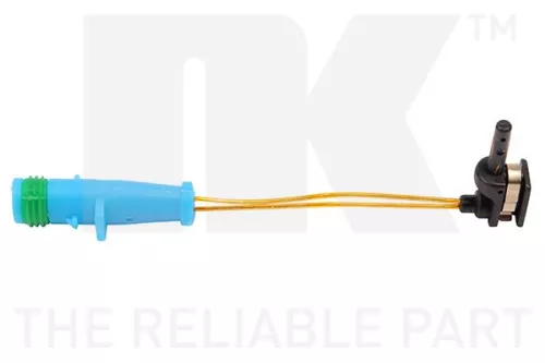 Warning Contact, brake pad wear