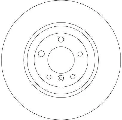 TRW Brake Disc (DF4349S)