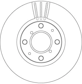 TRW Brake Disc (DF4824)