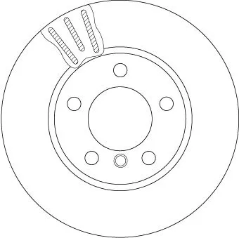 TRW Brake Disc (DF6136)