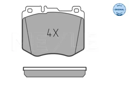 MEYLE Brake Pad Set, disc brake (0252204718)