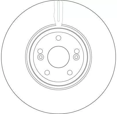 TRW Brake Disc (DF4231S)